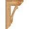 Ekena Millwork Imperial Slat Rough Sawn Bracket, Western Red Cedar, 6"W x 20"D x 32"H BKT06X20X32IMP06RWR - alternate 3